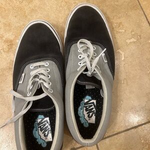 Vans Black and Gray Classic Sneakers
